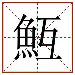 魱田字格_魱田字格书写_魱田字格笔顺_魱田字格字帖_魱田字格模板