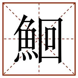 鮰田字格_鮰田字格书写_鮰田字格笔顺_鮰田字格字帖_鮰田字格模板