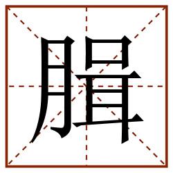 䐕田字格_䐕田字格书写_䐕田字格笔顺_䐕田字格字帖_䐕田字格模板