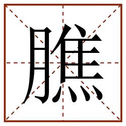 膲田字格_膲田字格书写_膲田字格笔顺_膲田字格字帖_膲田字格模板