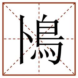 鳪田字格_鳪田字格书写_鳪田字格笔顺_鳪田字格字帖_鳪田字格模板
