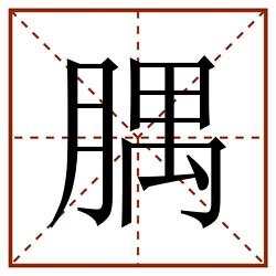 腢田字格_腢田字格书写_腢田字格笔顺_腢田字格字帖_腢田字格模板