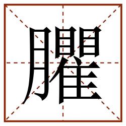臞田字格_臞田字格书写_臞田字格笔顺_臞田字格字帖_臞田字格模板