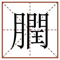 膶田字格_膶田字格书写_膶田字格笔顺_膶田字格字帖_膶田字格模板