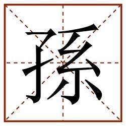 孫田字格_孫田字格书写_孫田字格笔顺_孫田字格字帖_孫田字格模板