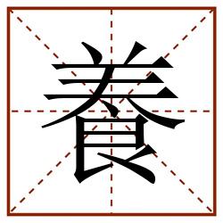 養田字格_養田字格书写_養田字格笔顺_養田字格字帖_養田字格模板