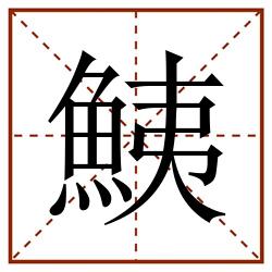 鮧田字格_鮧田字格书写_鮧田字格笔顺_鮧田字格字帖_鮧田字格模板