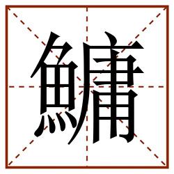 鱅田字格_鱅田字格书写_鱅田字格笔顺_鱅田字格字帖_鱅田字格模板