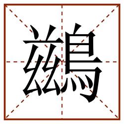 鷀田字格_鷀田字格书写_鷀田字格笔顺_鷀田字格字帖_鷀田字格模板
