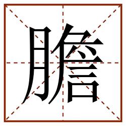 膽田字格_膽田字格书写_膽田字格笔顺_膽田字格字帖_膽田字格模板