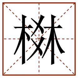 棥田字格_棥田字格书写_棥田字格笔顺_棥田字格字帖_棥田字格模板