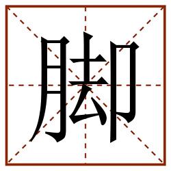 脚田字格_脚田字格书写_脚田字格笔顺_脚田字格字帖_脚田字格模板