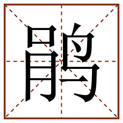鹃田字格_鹃田字格书写_鹃田字格笔顺_鹃田字格字帖_鹃田字格模板