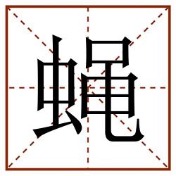蝇田字格_蝇田字格书写_蝇田字格笔顺_蝇田字格字帖_蝇田字格模板
