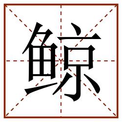鲸田字格_鲸田字格书写_鲸田字格笔顺_鲸田字格字帖_鲸田字格模板