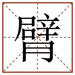 臂田字格_臂田字格书写_臂田字格笔顺_臂田字格字帖_臂田字格模板
