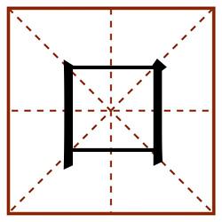 口田字格_口田字格书写_口田字格笔顺_口田字格字帖_口田字格模板