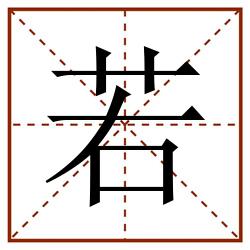 若田字格_若田字格书写_若田字格笔顺_若田字格字帖_若田字格模板