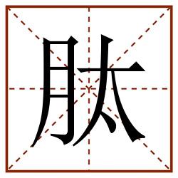 肽田字格_肽田字格书写_肽田字格笔顺_肽田字格字帖_肽田字格模板